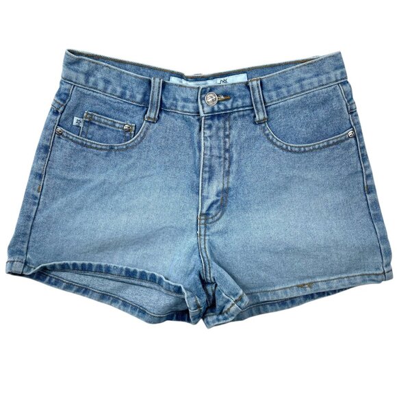 Zana Di Pants - Vintage 90s/Y2K Zana Di High Waisted Denim Short Shorts - Size 3